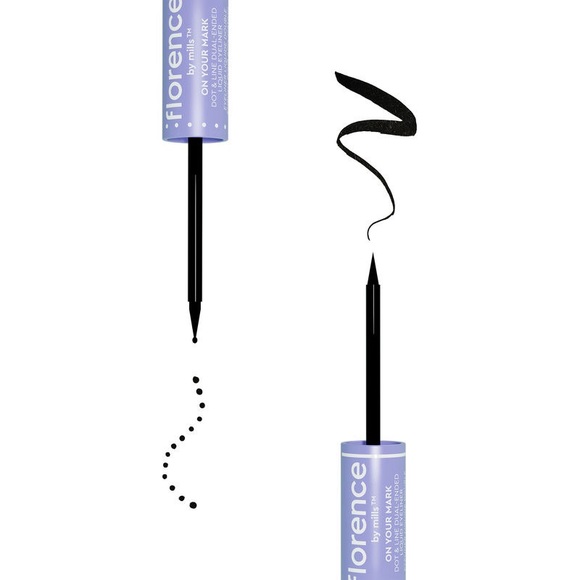 Florence By Mills On Your Mark Dot & Line Dual-Ended Liquid Eyeliner (By Request - Picture 2 of 2